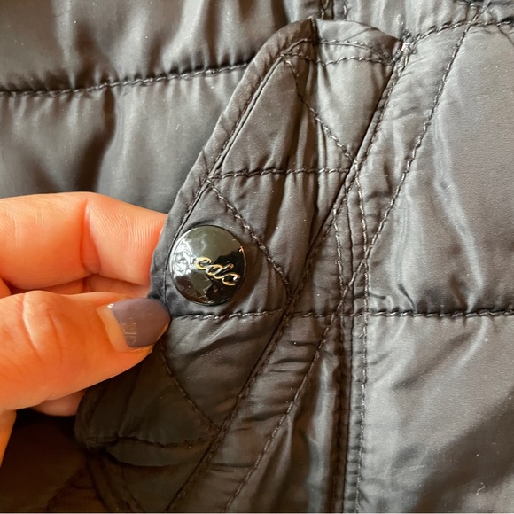 Vintage Esprit EDC Black Winter Coat Cozy Warm Puffer Jacket - Picture 9 of 11